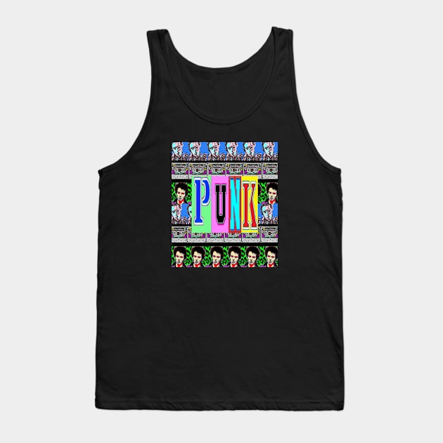 Punk Poster Tank Top by LowEndGraphics